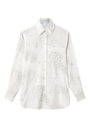 Stella McCartney leopard-pattern shirt - Neutrals