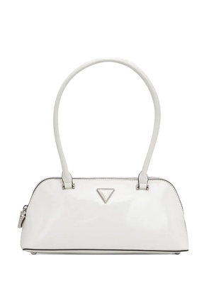 GUESS USA logo-plaque tote bag - White