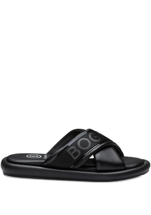 BOGNER criss-cross sandals - Black