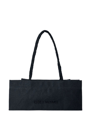 Issey Miyake logo twin handles tote bag - Black