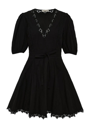 Ulla Johnson Camila short-sleeve mini dress - Black