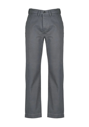 Officine Generale button-fastening chino trousers - Grey