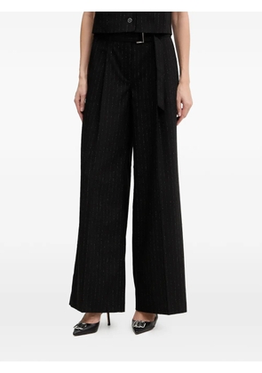 GUESS USA striped trousers - Black