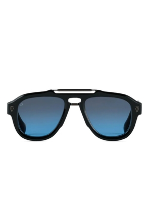 T Henri Eyewear double-bridge gradient-lens sunglasses - Black