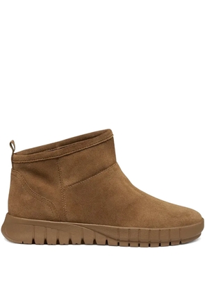 Geox chelsea suede boots - Brown