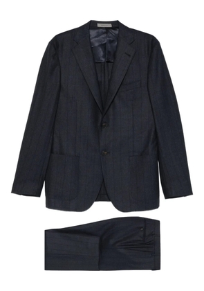 Corneliani pinstripe-pattern blazer - Blue