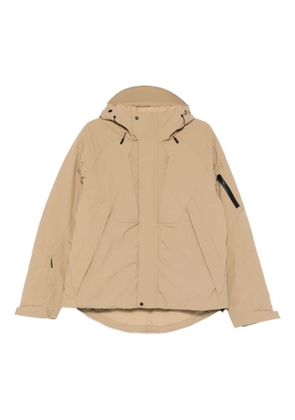 JG1 padded hooded jacket - Neutrals