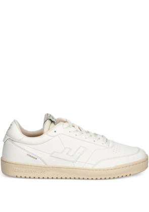 Flamingos Stadion logo-appliqué sneakers - White