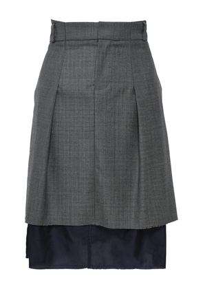 SONIA CARRASCO pleated skirt - Grey