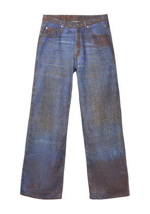 CamperLab acid-wash denim straight-leg jeans - Blue