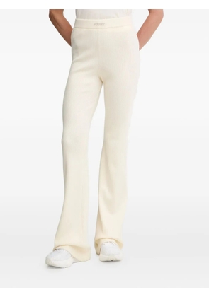 GUESS USA ribbed logo trousers - Neutrals