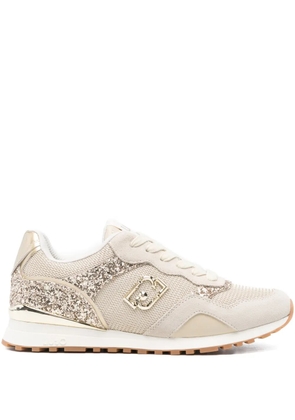 LIU JO panelled sneakers - Neutrals