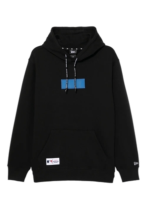 NEW ERA CAP logo-debossed hoodie - Black