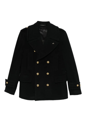 Gabriele Pasini double-breasted peacoat - Black