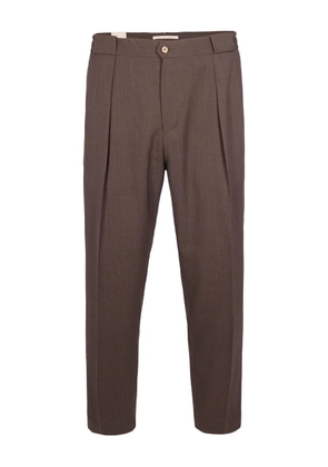 Briglia 1949 pleated trousers - Brown