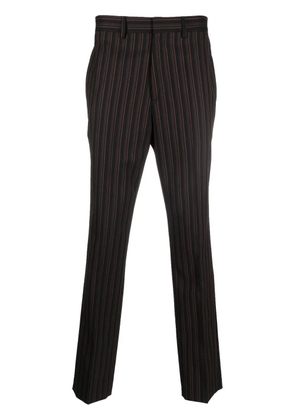 AMBUSH striped tailored wool trousers - Black
