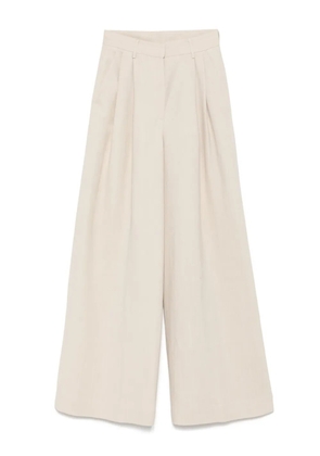 Antonelli pleated trousers - Neutrals
