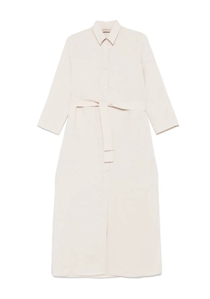 Blanca Vita linen midi dress - Neutrals
