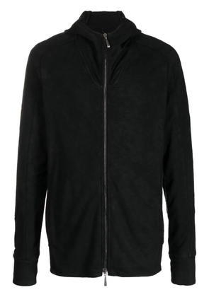 Masnada mesh panel hooded jacket - Black