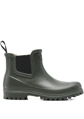 Superga rubber Chelsea boots - Green