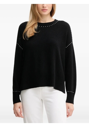 Joseph Ribkoff studded knitted sweat - Black
