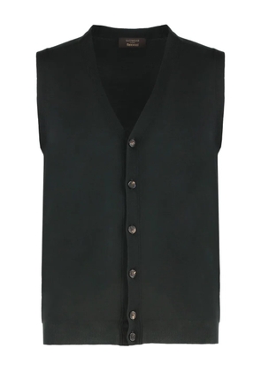 Zanone cotton cardigan - Green