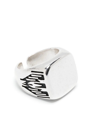 MARANT square-face ring - Silver