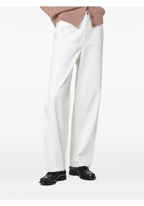 Maison Kitsuné boyfriend jeans - White