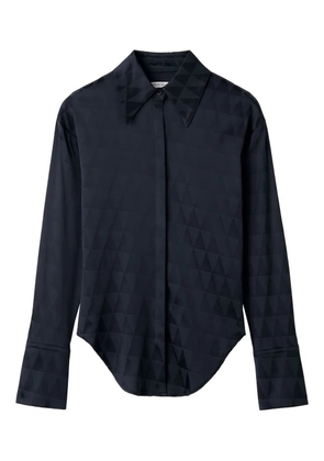 Tiger of Sweden geometric-pattern shirt - Black