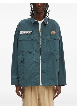 AAPE BY *A BATHING APE® cargo-pocket overshirt - Green