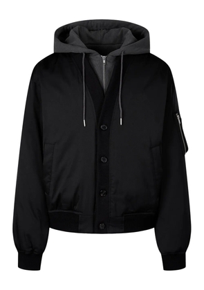 TOMBOY V-neck bomber jacket - Black