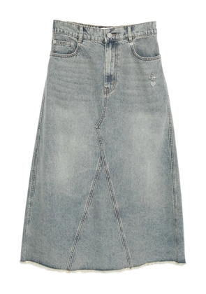 izzue heart charm skirt - Blue
