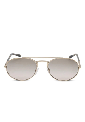 Emporio Armani round-frame sunglasses - Gold
