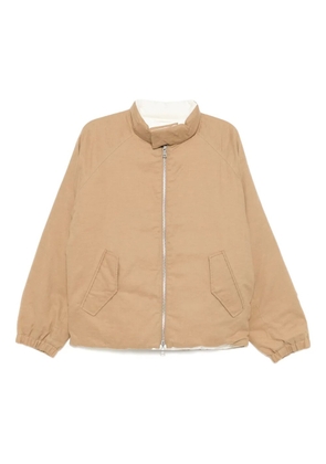 CROQUIS stand-collar down jacket - Neutrals