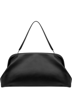 Alberta Ferretti satin clutch bag - Black