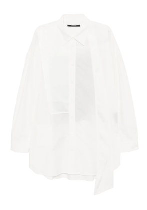 SONGZIO asymmetric shirt - White