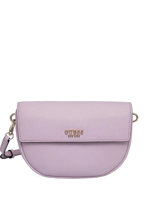 GUESS USA Cerelia flap shoulder bag - Purple