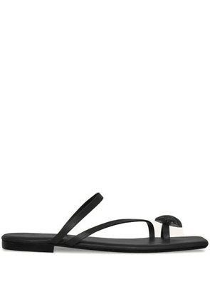 Johanna Ortiz Camino De Las Almas shell sandals - Black