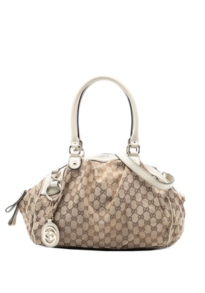 Gucci Pre-Owned 2016-2025 GG Canvas Sukey satchel - Brown
