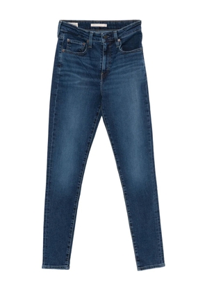 Levi's dark-wash five-pocket denim jeans - Blue