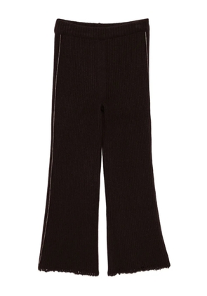 Low Classic knited pants - Brown