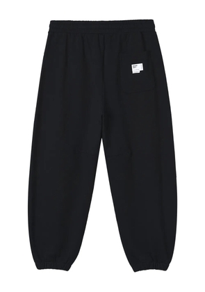 Musium Div. cotton track pants - Black