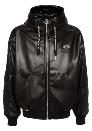 AAPE BY *A BATHING APE® faux-leather jacket - Black