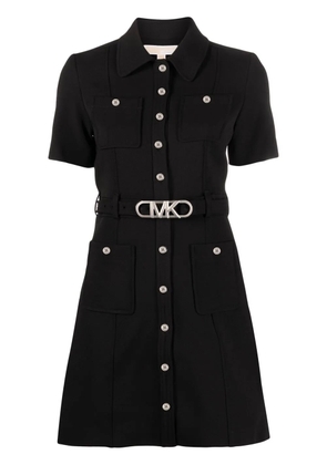 Michael Michael Kors belted shirt dress - Black