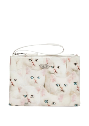 Diesel Play Pouch II purse - White