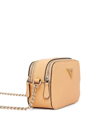GUESS USA Noelle double-zip chain cross body bag - Neutrals