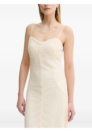 Gestuz Glira embellished maxi dress - Neutrals