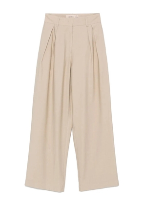 Blanca Vita pleated trousers - Neutrals