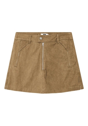 izzue zip-front pocket shorts - Neutrals