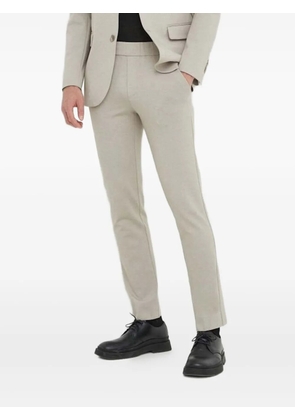 Bruuns Bazaar elastic-waistband trousers - Neutrals